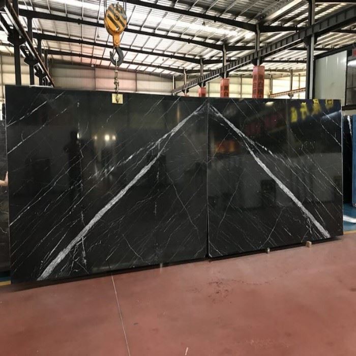 Nero Marquina bookmatch Designs