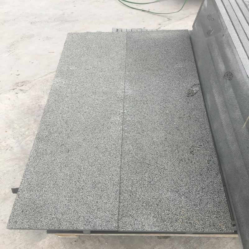 black basalt floor tiles