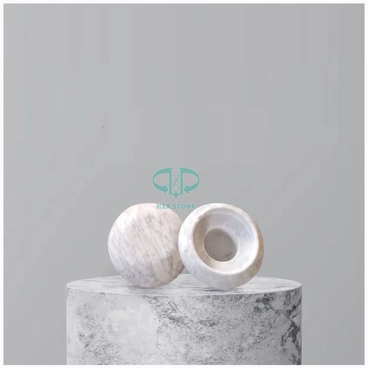 Marble Tea Light Candle Holder