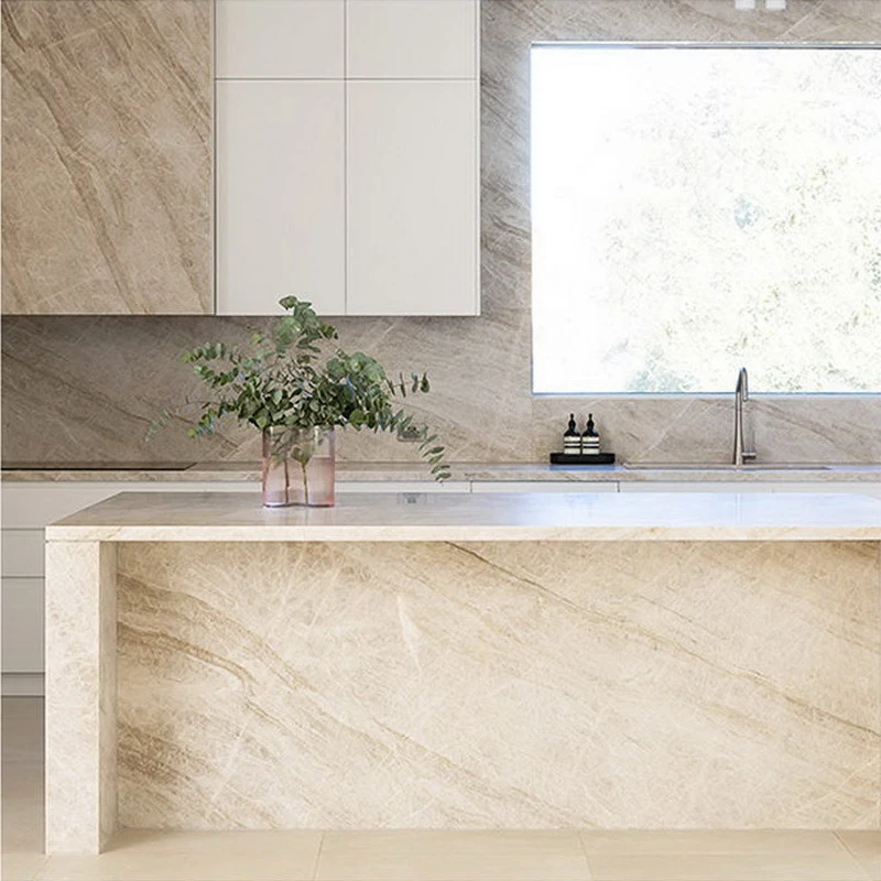 Taj Mahal Quartzite Island for Kitchen Taj Mahal Quartzite Island for Kitchen