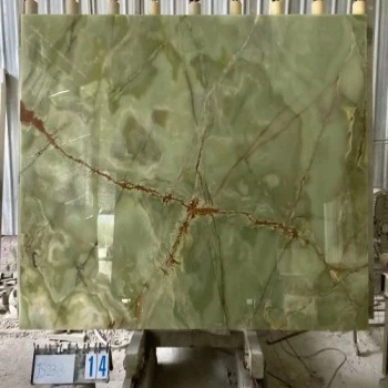 Light Green Onyx slab 3 Light Green Onyx slab 3