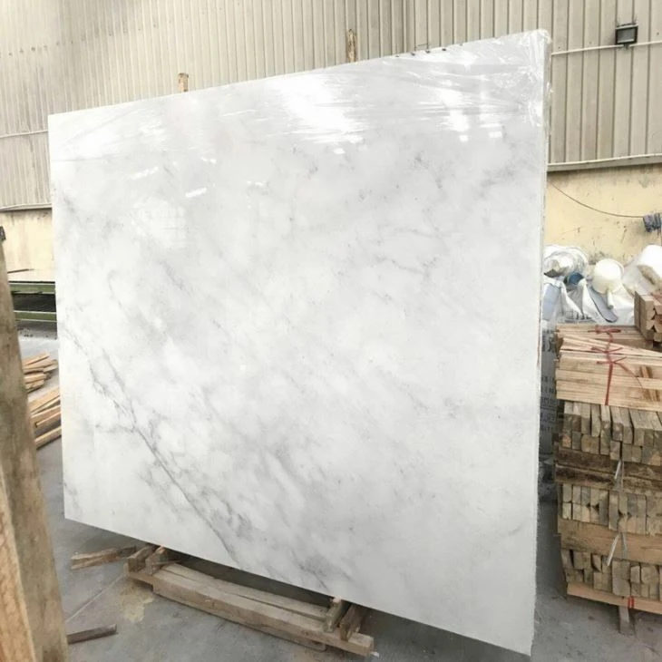 China east white marble