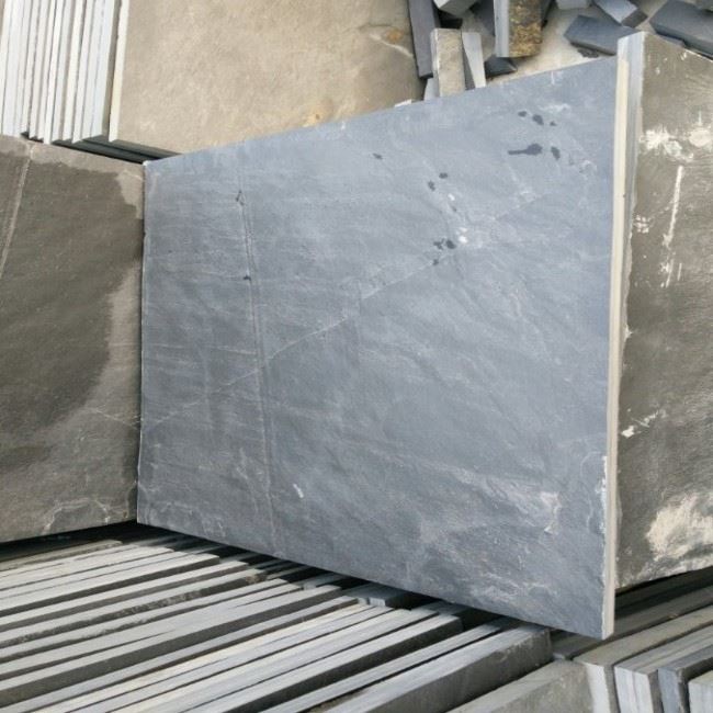Chinese Black Slate Riven Surface Tiles