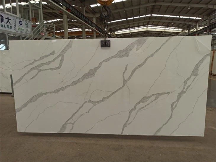 Calacatta Quartz big slab
