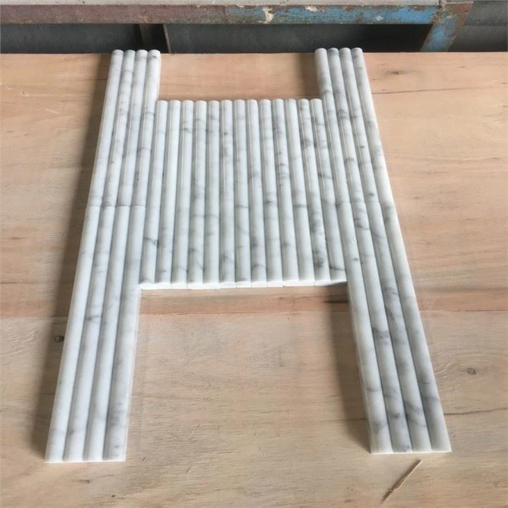 Carrara White Marble Molding Liners