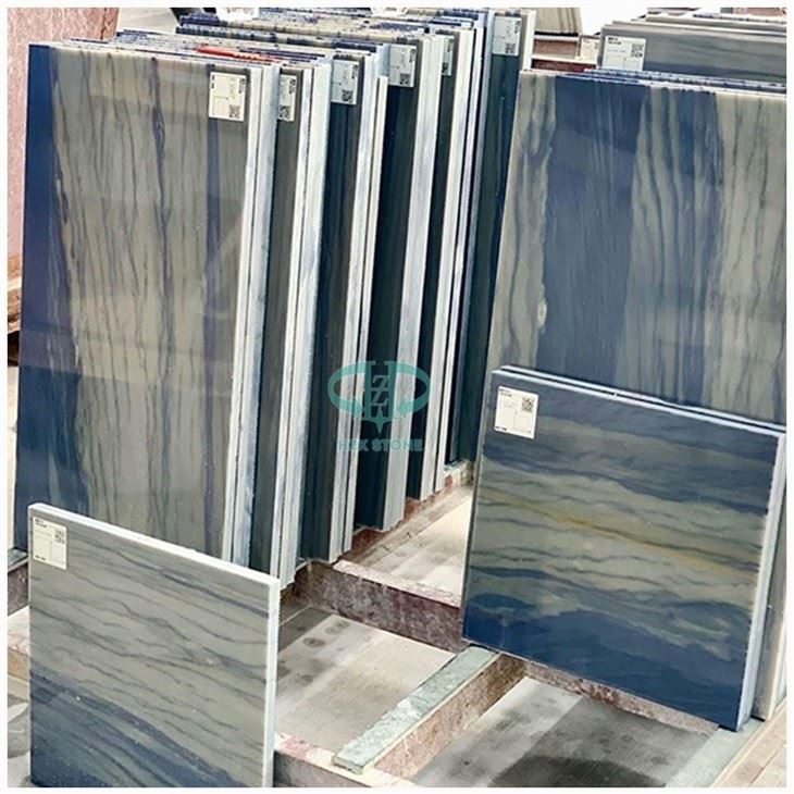 Azul Macaubas Quartzite Floor Tile