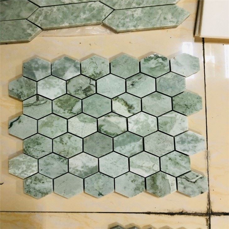 Green Mosaic Tile for Wall