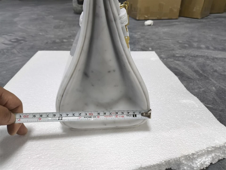 Carrara White Marble Bags factory